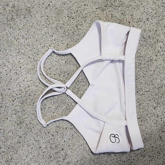 Bombshell Sportswear White Sports Bra - Picture 5 of 8
